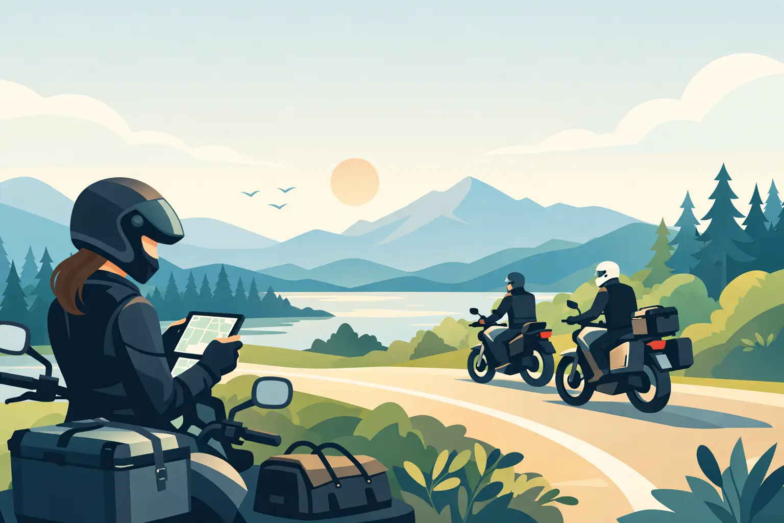 Motorcycle Rental Tours, Privately Curated