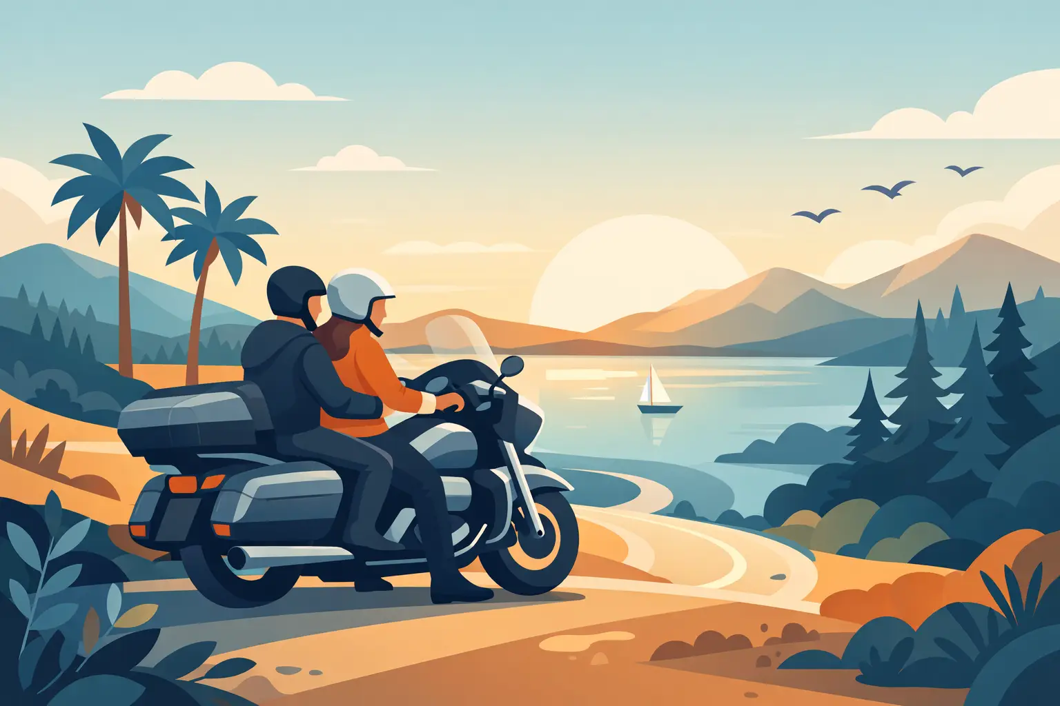 Motorcycle Tours for Couples, Made Personal