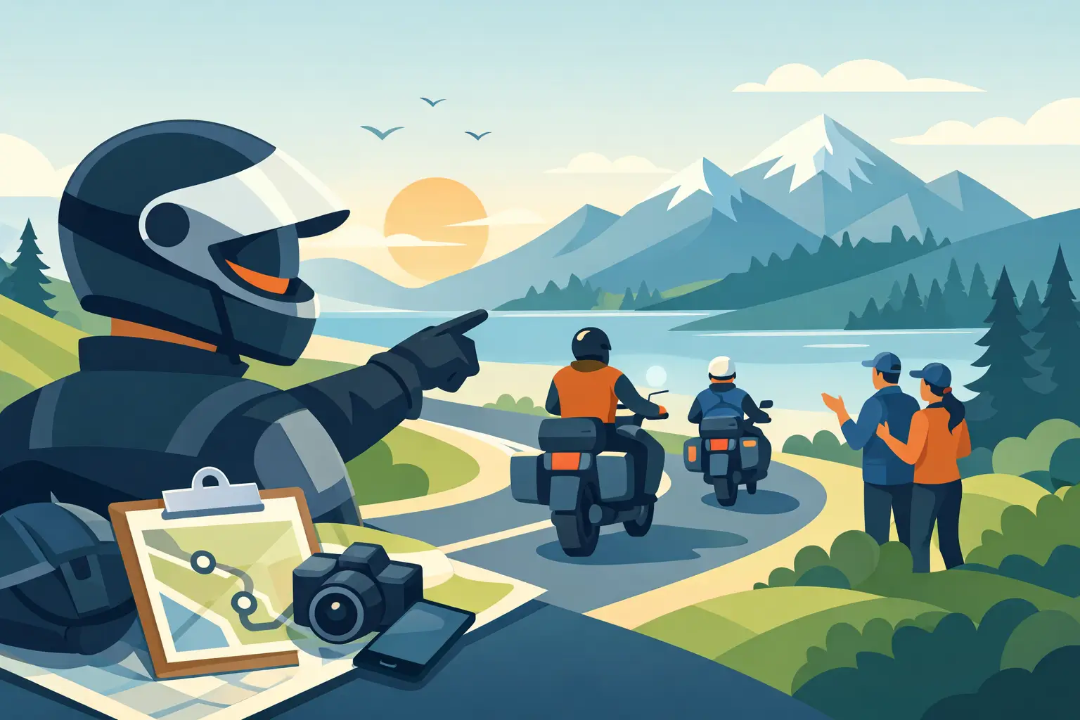 What Great Motorcycle Tour Guides Deliver