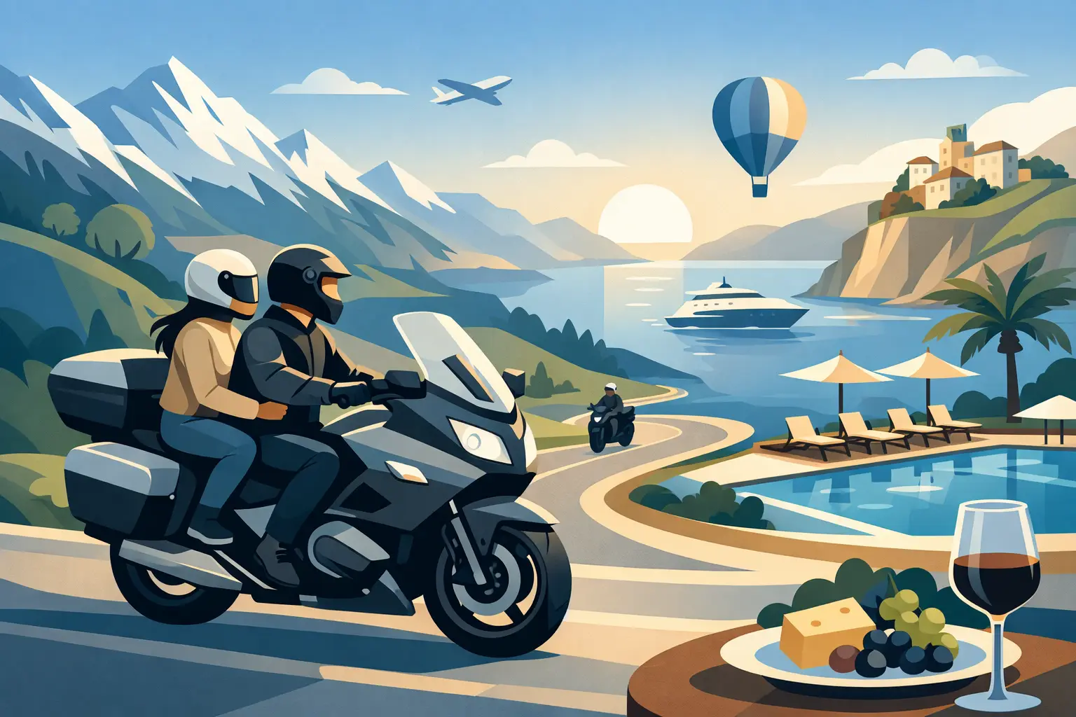 What Sets Luxury Motorcycle Tours Apart