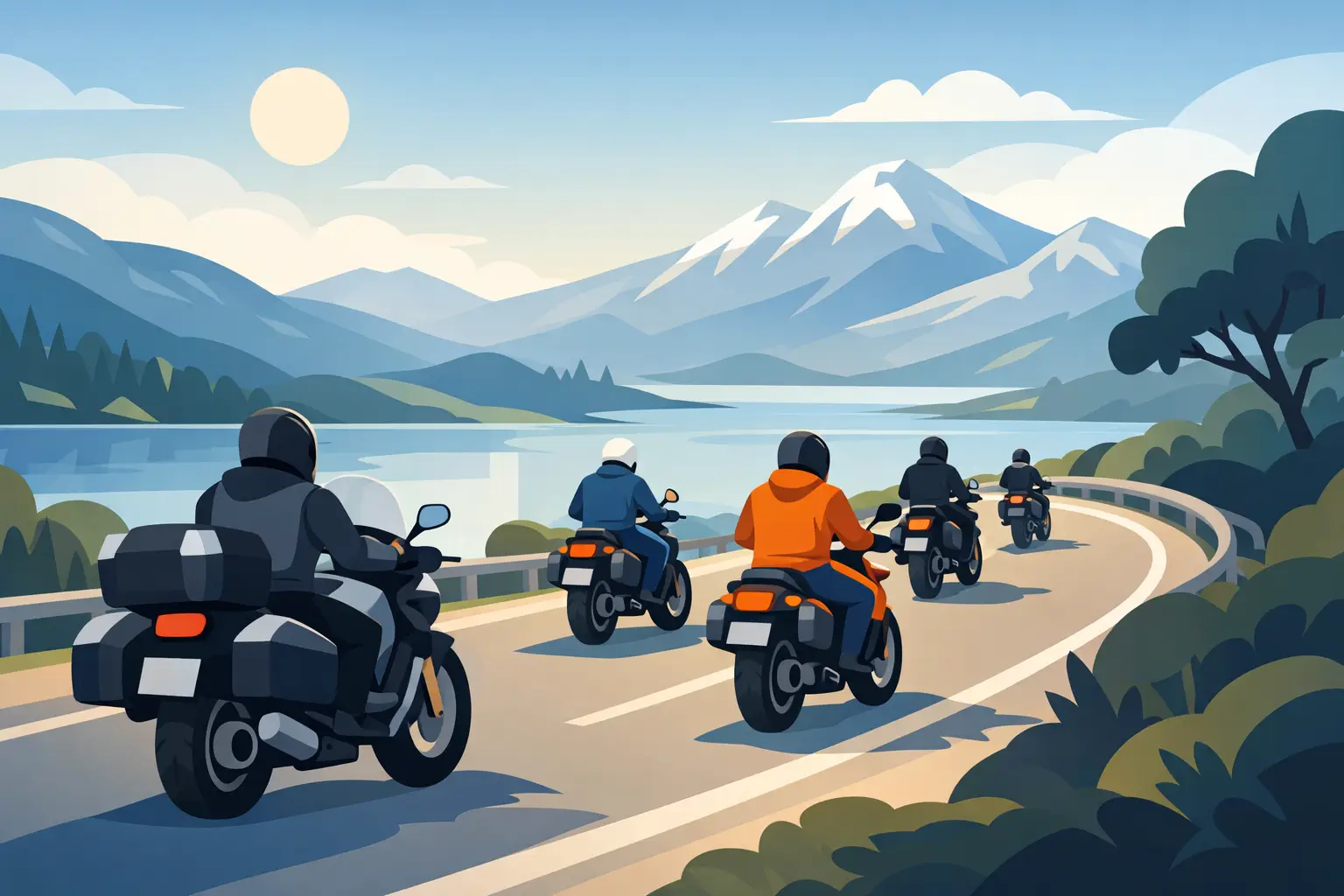 Why a Private Group Motorcycle Tour Feels Different