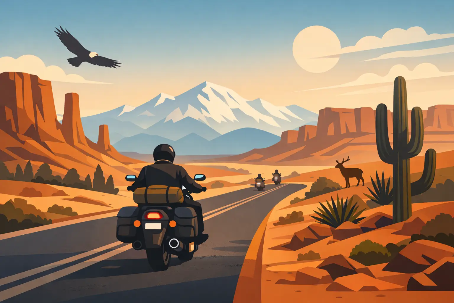American West Motorcycle Travel Guide for Private Tours