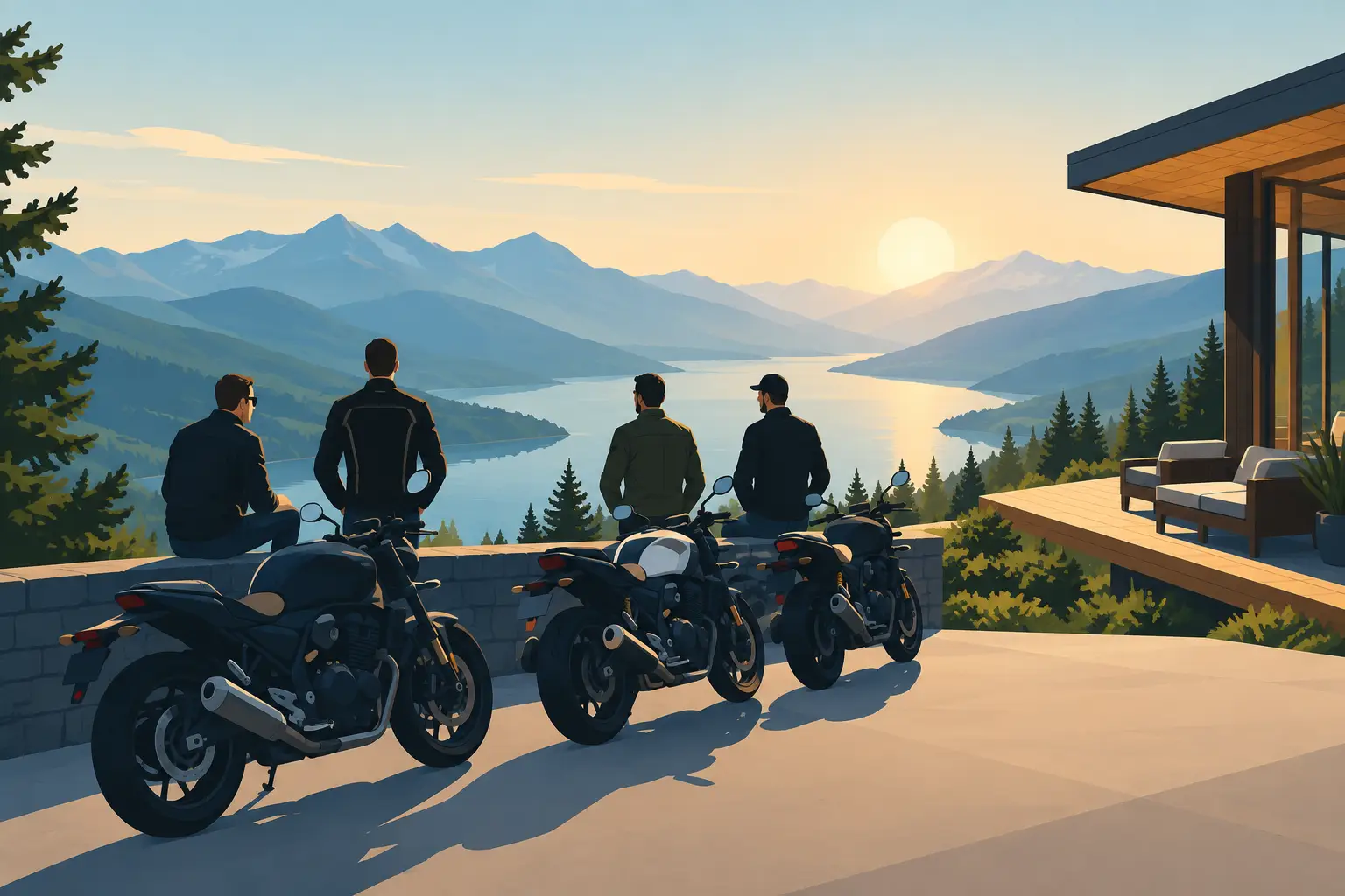 Executive Motorcycle Retreats, Personally Curated